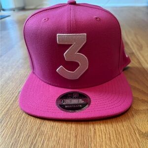 Hot Pink Official Chance the Rapper 3 New Era Hat